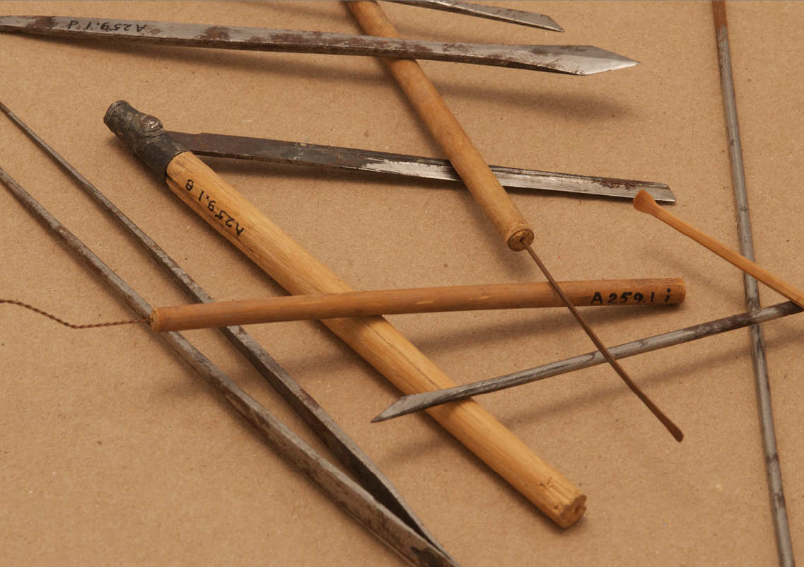 Chinese barber tools (circa 1910)