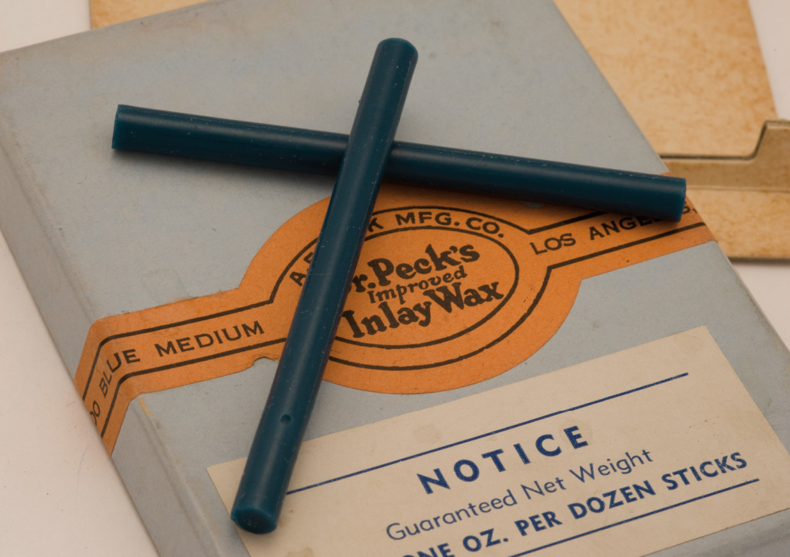 Dr. Peck's Improved Inlay Wax (circa 1920)